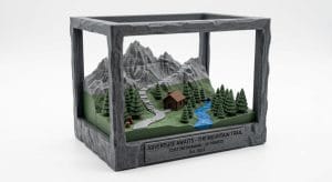 Diorama personalizado de escena especial