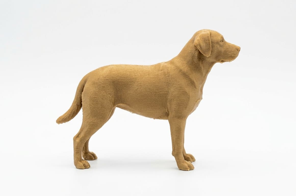 Figura 3D de perro personalizada