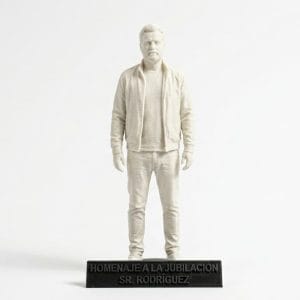 Figura homenaje personalizada jubilación