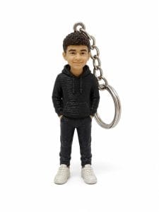 Figura miniatura personalizada (tamaño llavero)