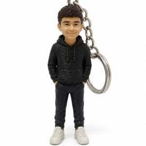 Figura miniatura personalizada (tamaño llavero)