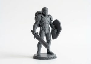 Figura personalizada de personaje de videojuego