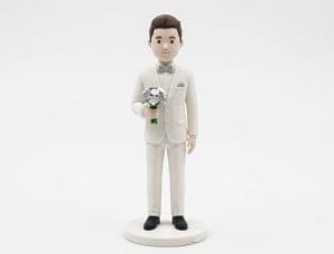 Figura personalizada novio / novia individual