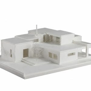 Maqueta arquitectónica de vivienda personalizada