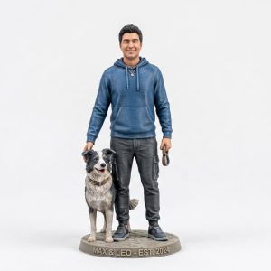 Muñeco personalizado con mascota incluida