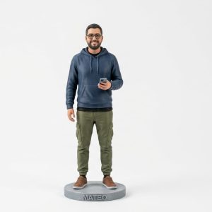 Muñeco personalizado de persona sola
