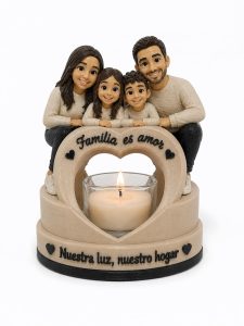 Porta velas personalizado 3D