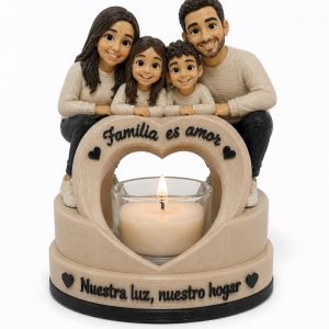 Porta velas personalizado 3D