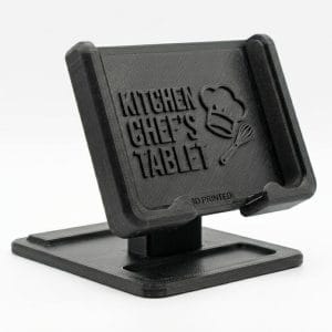 Soporte tablet para cocina 3D
