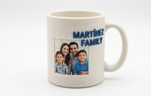 Taza personalizada con foto y relieve 3D